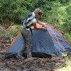 Between the stages, camping in nature provides restful breaks.