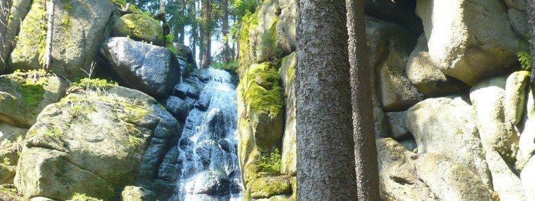 Waterfall near Blauenthal