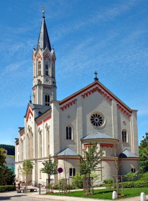 City church in Eibenstock