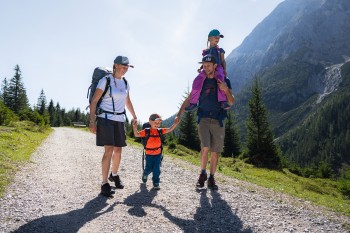 Wandern mit Kindern im Gaistal