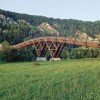 Holzbrücke Tatzelwurm in Essing
