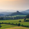 Blick auf den markanten Kaiserkrone-Tafelberg.