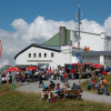 Das Panoramarestaurant am Rüfikopf.