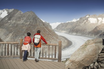 Rundwanderung vom Bettmerhorn via Märjelensee zur Bettmeralp
