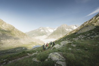 Rundwanderung vom Bettmerhorn via Märjelensee zur Bettmeralp