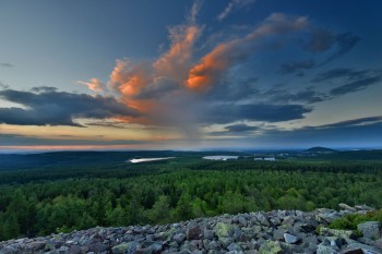 Toller Ausblick vom Kahleberg