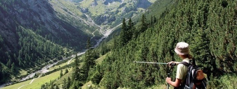 Das Ruhegebiet Muttekopf bietet ein herrliches Panorama