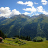 Blick auf den Arlberg