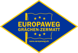 Logo Wanderung Europaweg Grächen - Zermatt mit Hängebrücke