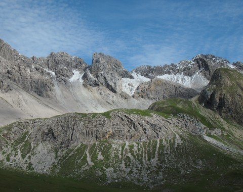 Die schönen Lechtaler Alpen von der Memminger Hütte aus