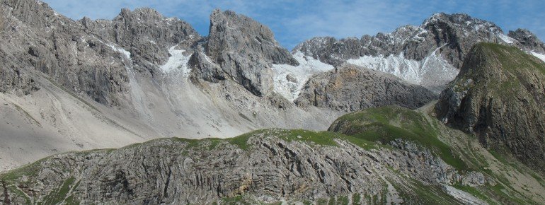 Die schönen Lechtaler Alpen von der Memminger Hütte aus