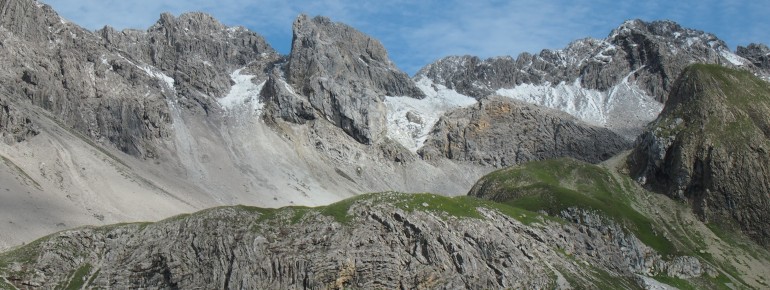 Die schönen Lechtaler Alpen von der Memminger Hütte aus