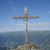 Gipfelkreuz in 2255 m Höhe