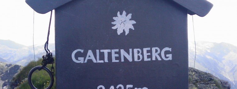 Gipfelkreuz Galtenberg