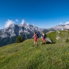 Wanderinnen bei der Rotmoosalm