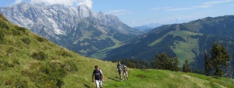 Der Hochkönig ist der höchste Gebirgsstock der Berchtesgadener Alpen