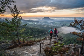 Die Gesamtlänge des Malerwegs Elbsandsteingebirges ohne Abstecher beträgt ungefähr 116 Kilometer.