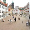 Der Marktplatz Pirna ist das Ziel der Wanderung.