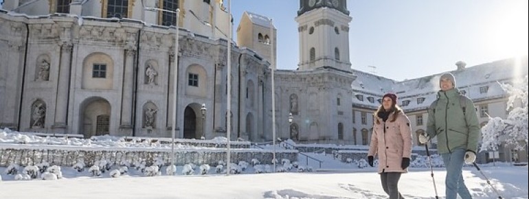 Egal ob Sommer oder Winter: Der Meditationsweg ist das ganze Jahr über ein lohnendes Ziel.