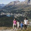 Familienwandern über St. Moritz und Silvaplana
