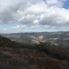 Sicht ins Hinterland der Santa Monica Mountains