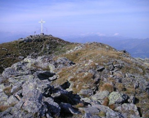Gipfelkreuz auf dem Isskogel