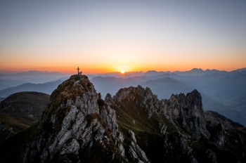 Sonnenaufgang am Schuhflicker