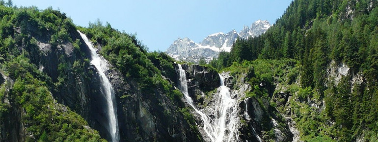 Idyllische Natur am Ende der Tour an der Moa Alm