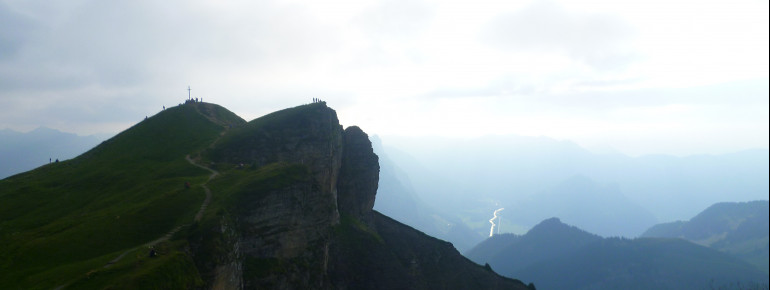 Auch bei regnerischem Wetter hat diese Tour ihre Reize. Du musst dich nur richtig anziehen.