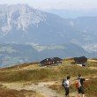 Blick zurück auf die Pleschnitzzinken-Hütte