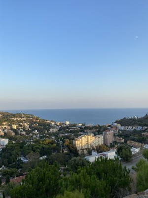 Blick auf die Costa del Sol soweit das Auge reicht.