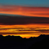 Sonnenuntergang auf der Kaltenberghütte