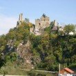 Die Burgruine in Hals
