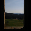 Aussicht aus dem Burgfenster