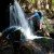 Das Wasser der Zweribach Wasserfälle stürzt sich in zwei großen Stufen ins Tal.