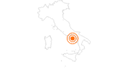 Ausflugsziel Pompeji in Neapel: Position auf der Karte