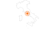 Ausflugsziel Kunstmuseum Galleria Borghese in Rom Rom: Position auf der Karte