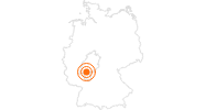 Webcam Blick von Frankfurter Messe auf die Skyline in Frankfurt Rhein-Main: Position auf der Karte