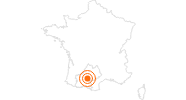 Tourist Attraction Hôtel d'Assézat in Toulouse: Position on map