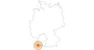 Ausflugsziel Dom St. Blasien im Schwarzwald: Position auf der Karte