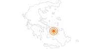 Tourist Attraction Church of Panagia Paraportiani - Mykonos on Mykonos: Position on map