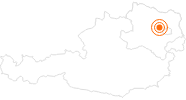 Ausflugsziel Die Garten Tulln in Donau Niederösterreich: Position auf der Karte