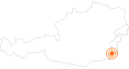 Ausflugsziel Bauernmuseum Jennersdorf im Südburgenland: Position auf der Karte
