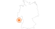 Ausflugsziel Hohe Domkirche St. Peter zu Trier in Mosel-Saar: Position auf der Karte