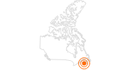 Ausflugsziel Zitadellenhügel Halifax in Halifax und Umland: Position auf der Karte
