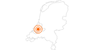 Tourist Attraction Laurenskerk (Grote) Rotterdam in Rotterdam: Position on map