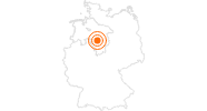 Ausflugsziel Herrenhäuser Gärten in Hannover in der Region Hannover: Position auf der Karte