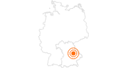 Ausflugsziel Walhalla Regensburg und Umland: Position auf der Karte