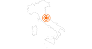 Ausflugsziel Basilika San Francesco in Assisi Perugia: Position auf der Karte
