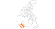 Webcam Lift Ptarmigan Panorama in the Banff National Park: Position on map